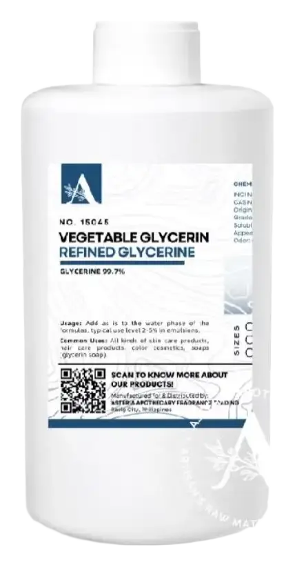 Asteria Apothecary Vegetable Glycerin Refined Glycerine