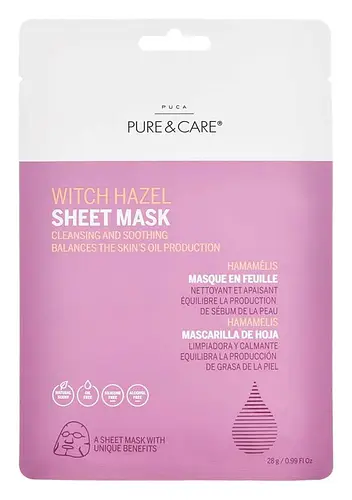 Puca – Pure & Care Witch Hazel Sheet Mask