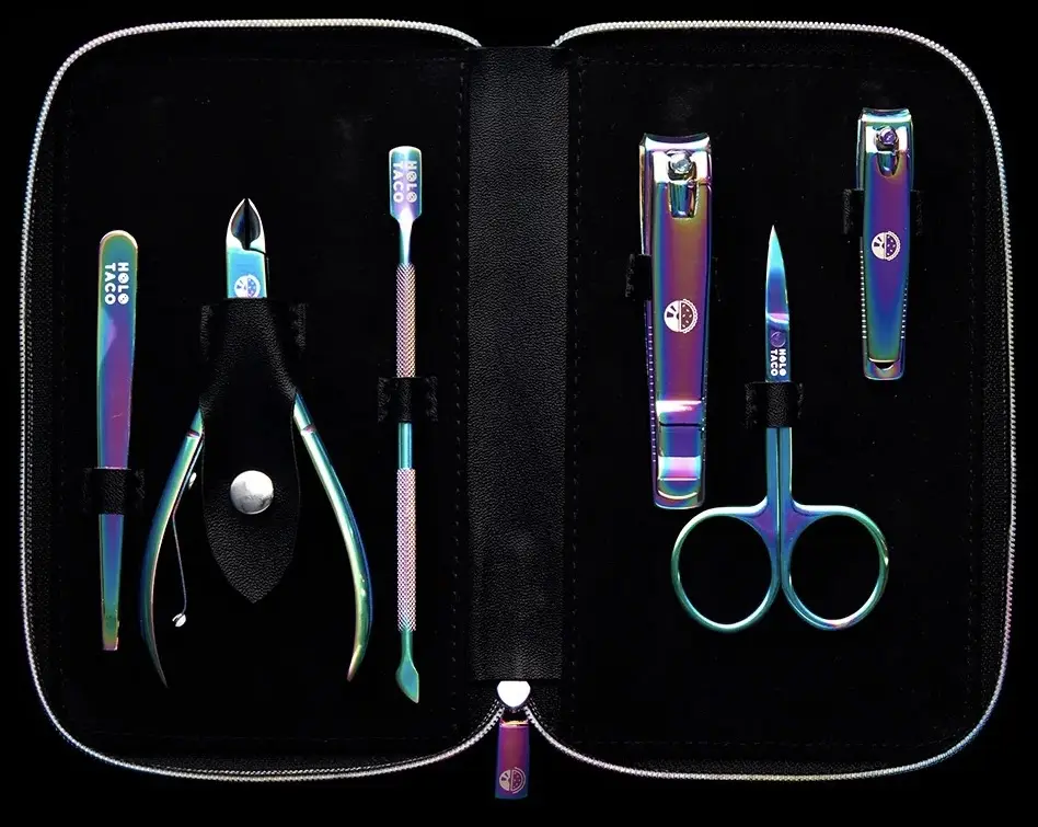 Holo Taco Rainbow Chrome Nail Tool Kit