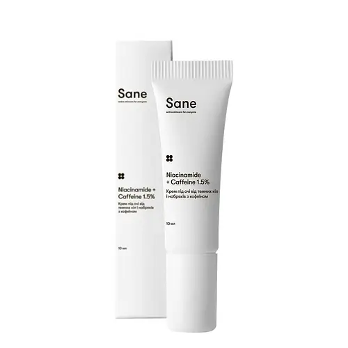 Sane Niacinamide + Caffeine 1.5% Eye Cream