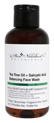 Skin Nutrition Botanicals Tea Tree Oil + Salicylic Acid Balancing Face Wash