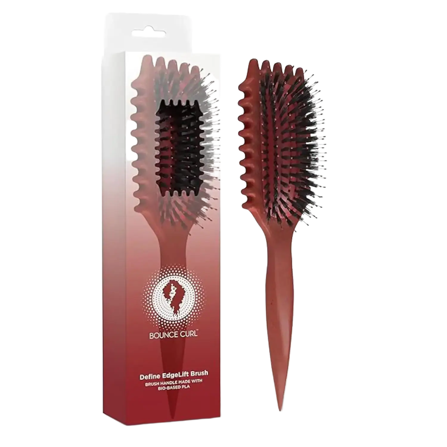 Bounce Curl Define Edgelift Brush Brick Red