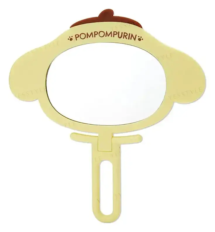 Sanrio Face-Shaped Hand Mirror Pompompurin