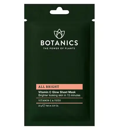 Botanics All Bright Vitamin C Glow Sheet Mask