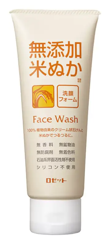 Rosette No-Additive Rice Bran Face Wash