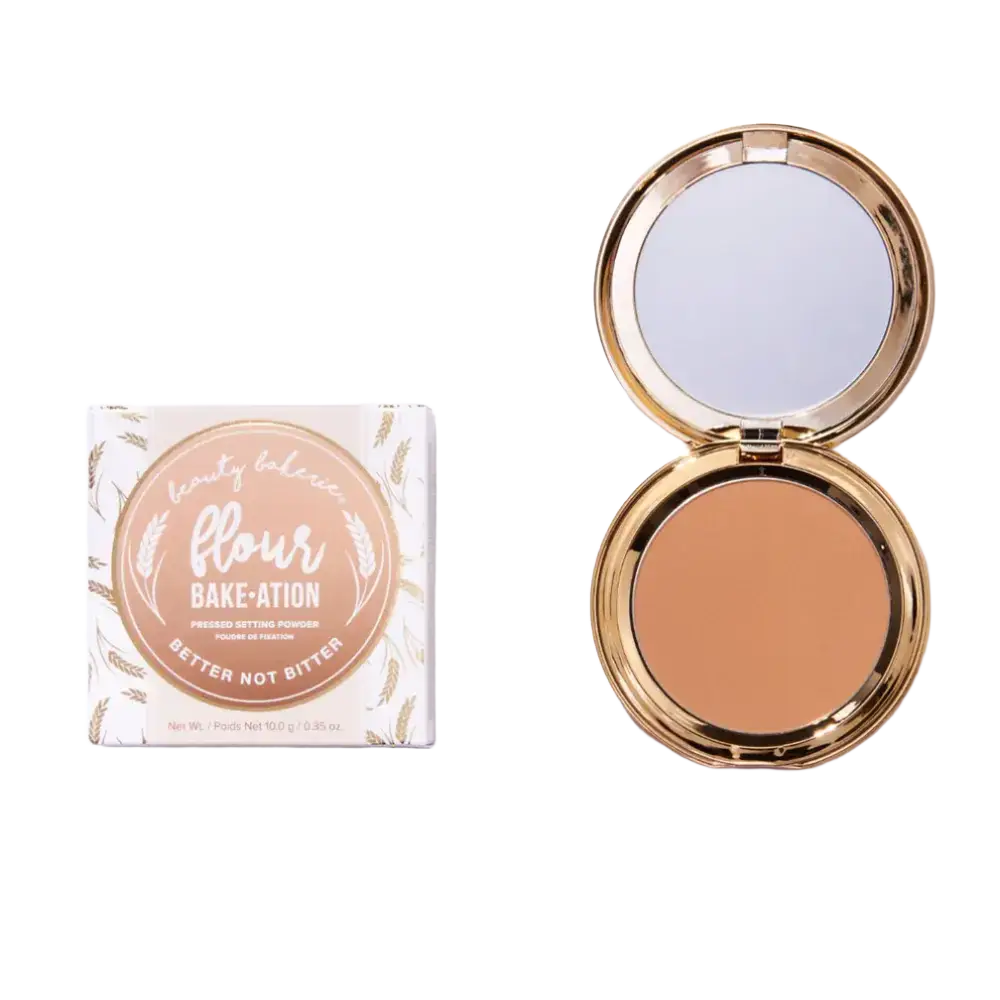 Beauty Bakerie Pressed Flour Setting Powder Almond (Chestnut)