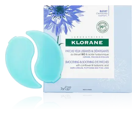 Klorane Smoothing & Soothing Eye Patches With Cornflower