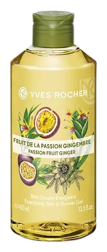 Yves Rocher Energizing Bath & Shower Gel Passion Fruit Ginger