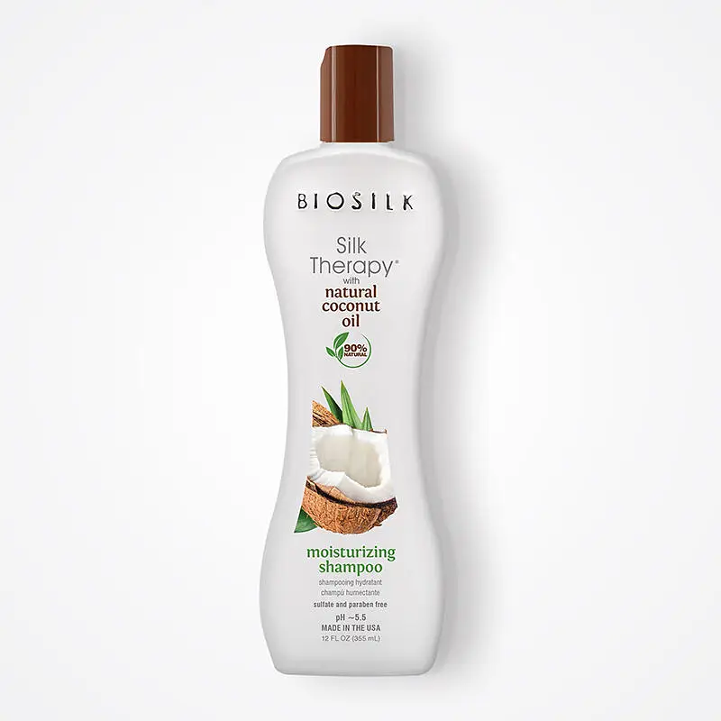 BioSilk Silk Therapy With Natural Coconut Oil Moisturizing Shampoo