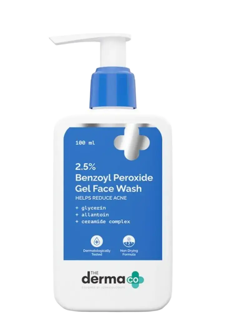 The Derma Co 2.5% Benzoyl Peroxide Gel Face Wash