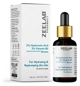Zeelab 2% Hyaluronic Acid + 3% Vitamin B5 Serum