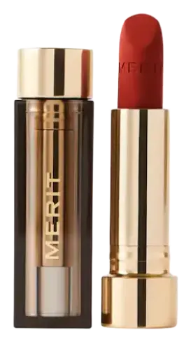 Merit Beauty Signature Lip Lightweight Matte Lipstick Vermillion