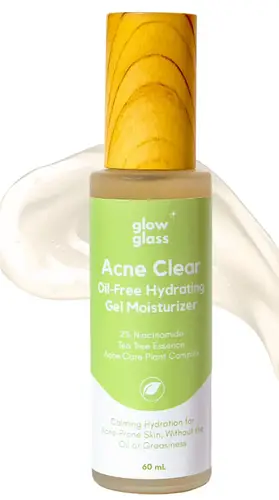 Glow Glass Acne Clear Oil-Free Hydrating Gel Moisturizer