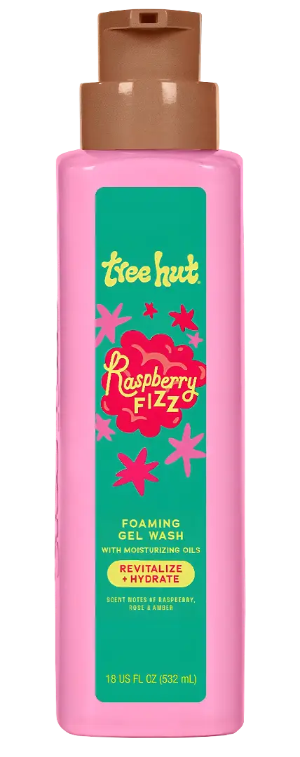 Tree Hut Foaming Gel Wash Raspberry Fizz