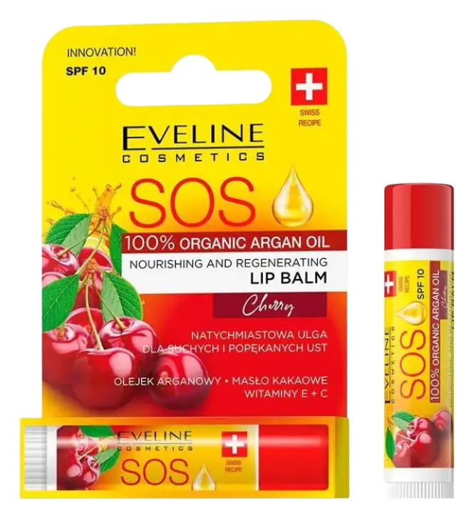 Eveline SOS Lip Balm Cherry