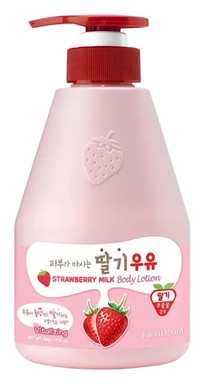 Kwailnara Milk Body Lotion Strawberry