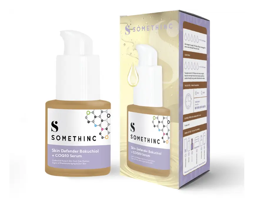 Somethinc Skin Defender Bakuchiol + COQ10 Serum