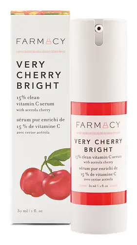 Farmacy Very Cherry Bright 15% Clean Vitamin C Serum with Acerola Cherry