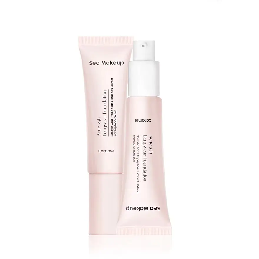 Sea Makeup Acne 24h Longwear Foundation Chocolate Dip