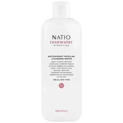 Natio Rosewater Hydration Antioxidant Micellar Cleansing Water