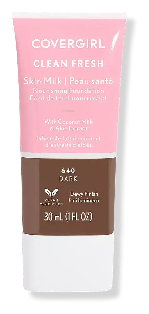 Covergirl Clean Fresh Skin Milk Foundation 640 Dark