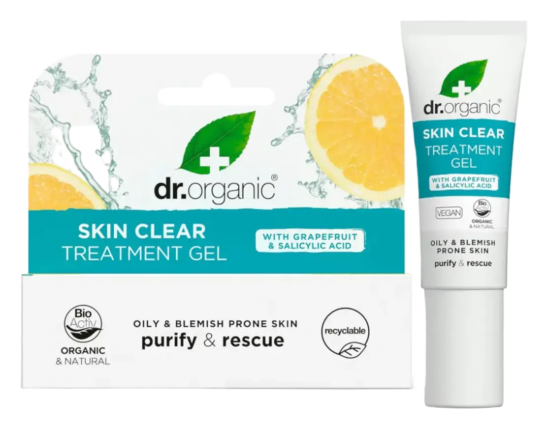 Dr. Organic Skin Clear Tea Tree 5 In 1 Treatment Gel