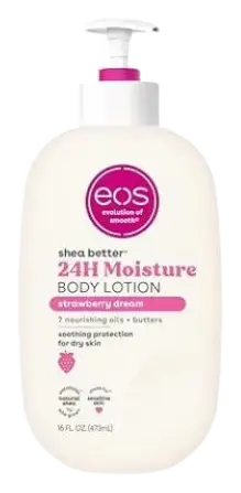EOS Shea Better Moisture Body Lotion Strawberry Dream