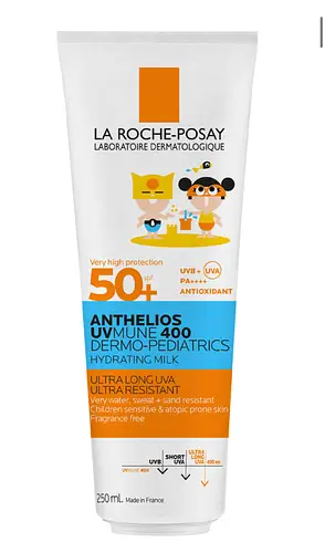 La Roche-Posay Anthelios UVMune 400 Dermo-Pediatrics Hydrating Milk SPF 50+ UK