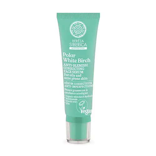Natura Siberica Polar White Birch Anti-Blemish Correcting Face Serum UK