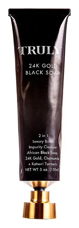Truly 24k Gold Black Soap Impurity Cleanser