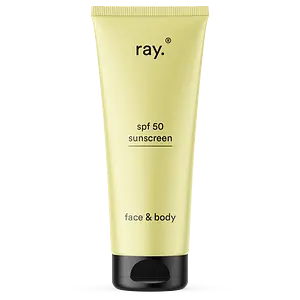 Ray. SPF 50 Face & Body Sunscreen