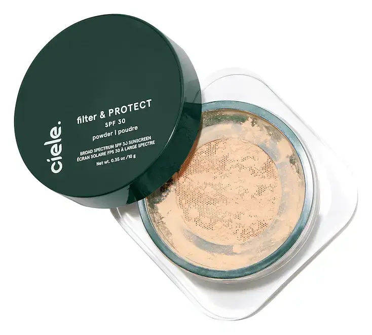 ciele. Filter & Protect SPF 30 Loose Finishing Powder Light