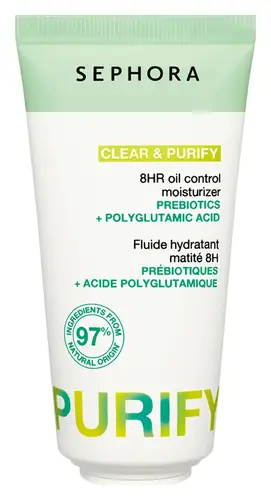 Sephora Collection Clear & Purify 8HR Oil Control Moisturizer With Prebiotics + Polyglutamic Acid