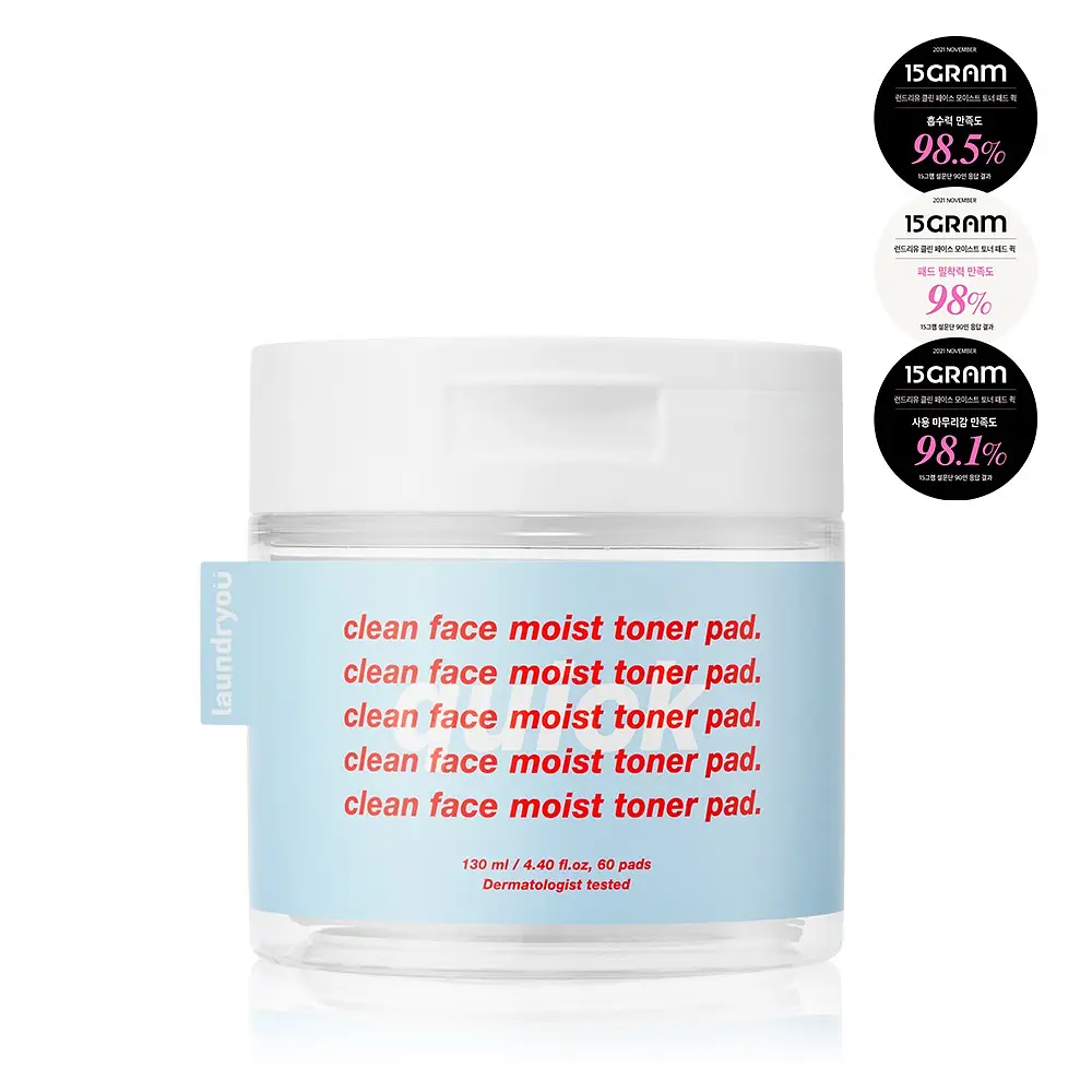 Laundryou Clean Face Moist Toner Pad Quick