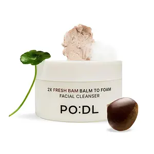 PO:DL 2X Fresh Bam Balm To Foam Facial Cleanser