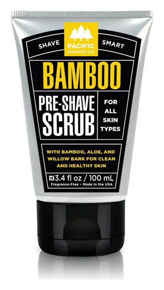 Pacific Shaving Company Bamboo Pre-Shave Scrub