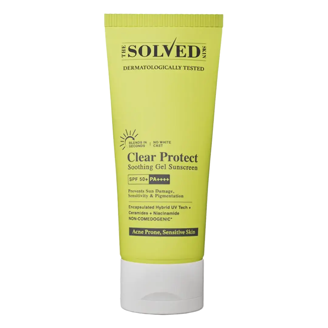 The Solved Skin Clear Protect Soothing Gel Sunscreen