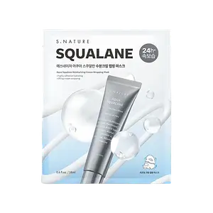S.NATURE Aqua Squalane Moisturizing Cream Wrapping Mask