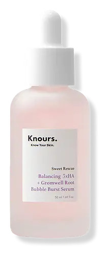 Knours Balancing 5xHA + Gromwell Root Bubble Burst Serum