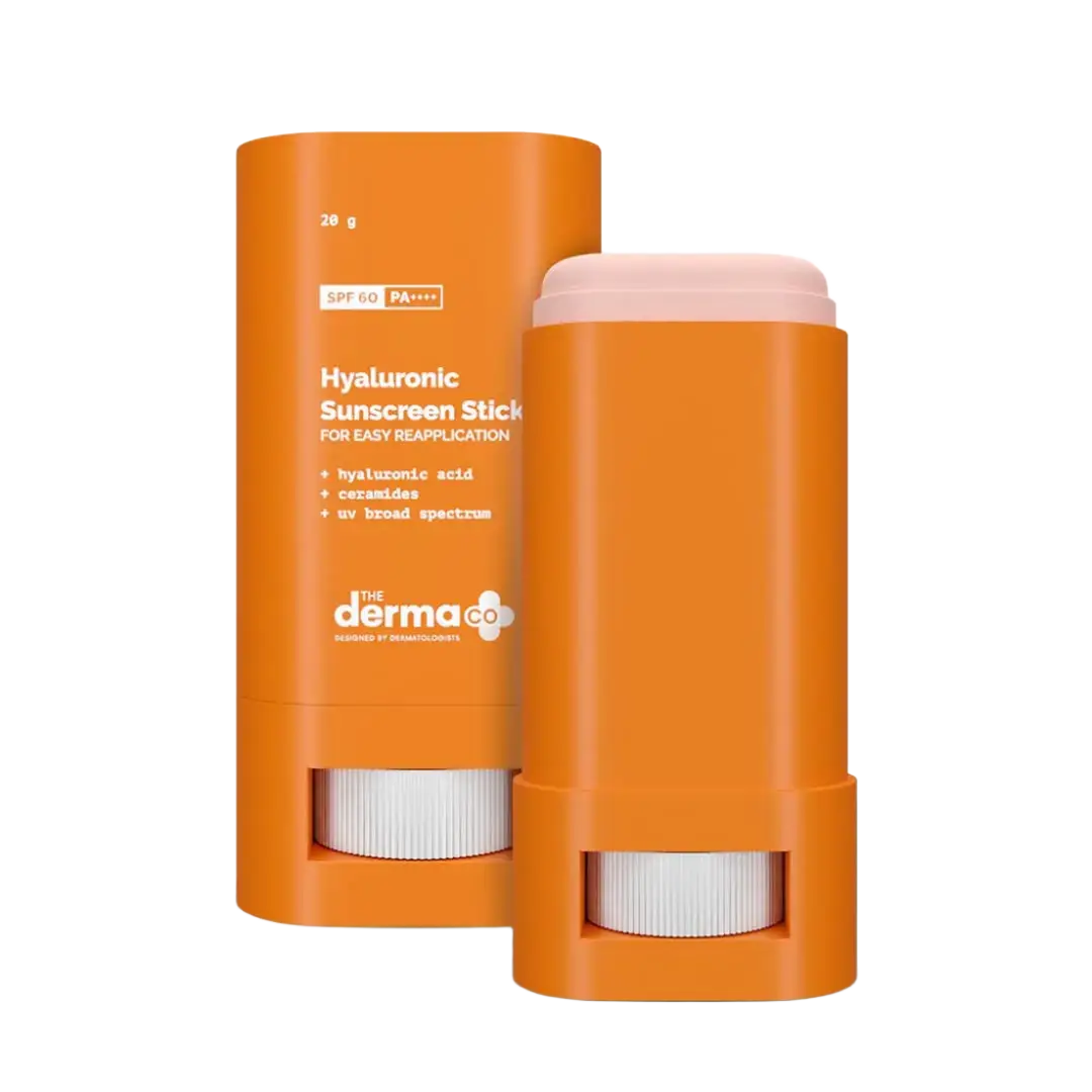 The Derma Co Hyaluronic Sunscreen Stick SPF 60
