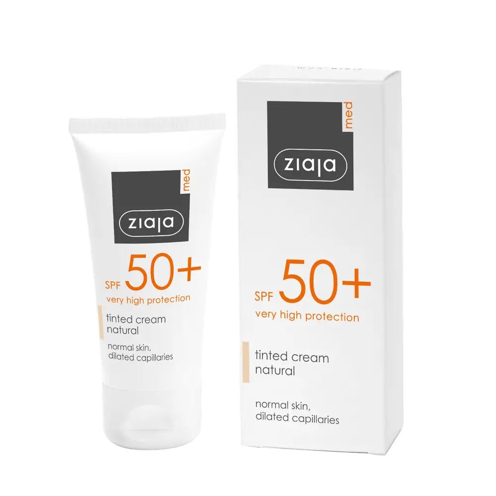 Ziaja Med SPF 50+ Tinted Cream Natural