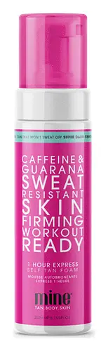 Minetan Workout Ready Self Tan Foam