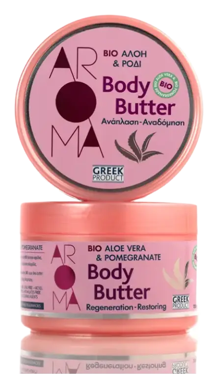 AROMA Bio Aloe & Pomegranate Body Butter