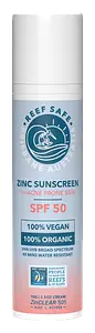 Reef Safe Zinc Sunscreen For Acne Prone Skin SPF 50 Bronze
