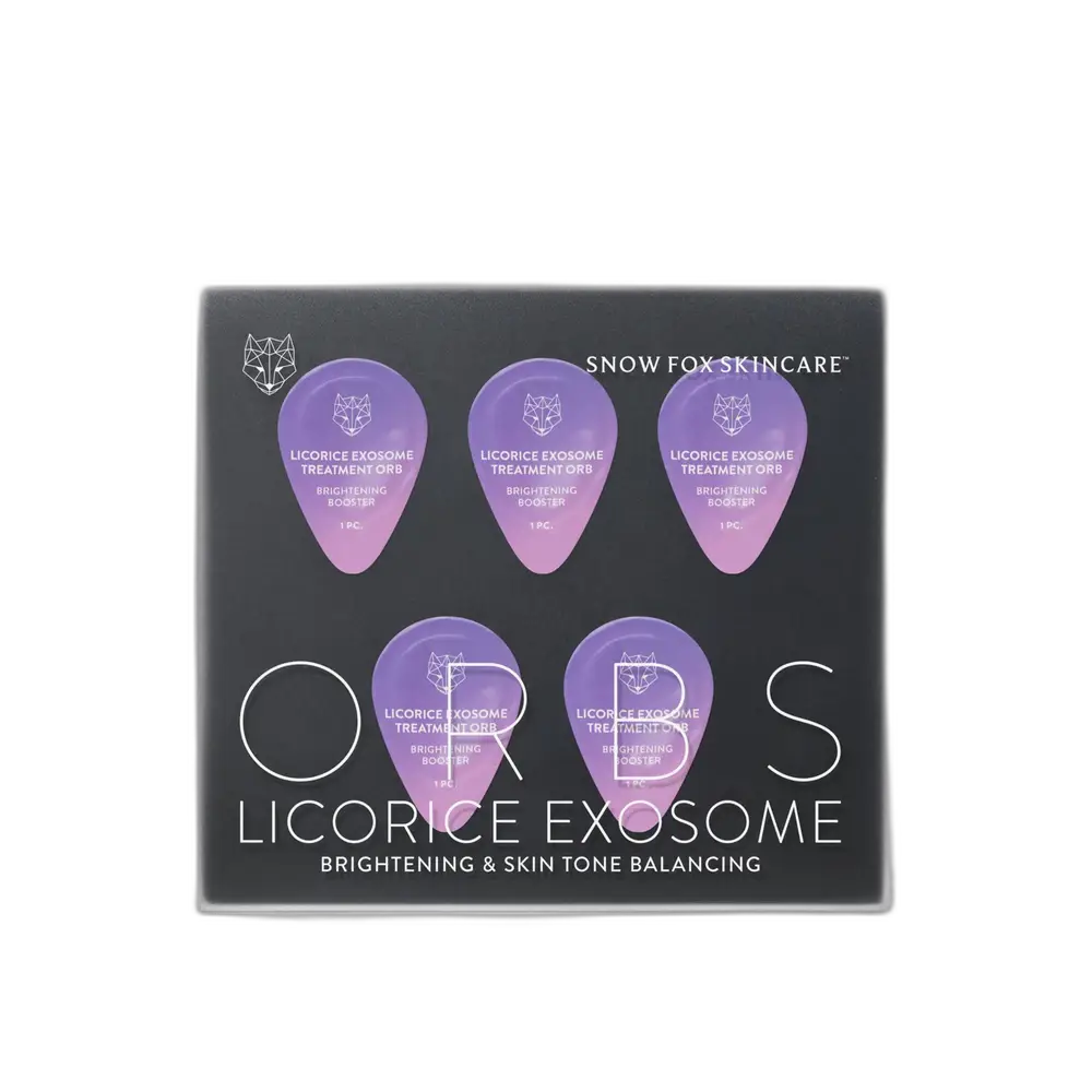Snow Fox Skincare Licorice Exosome Treatment Orb
