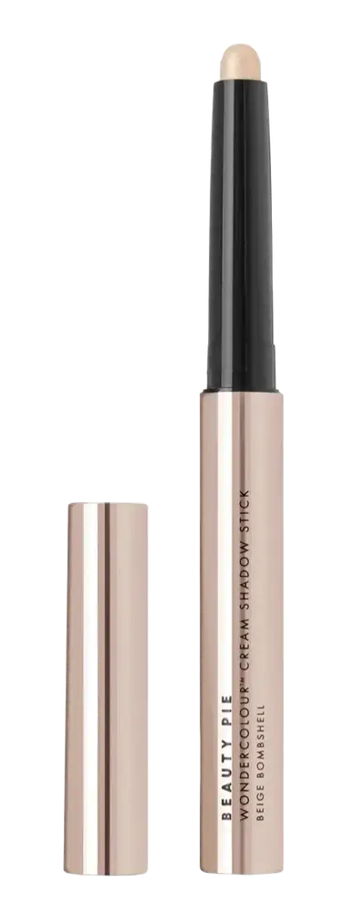 Beauty Pie Wondercolour Longwear Cream Eyeshadow Stick Beige Bombshell