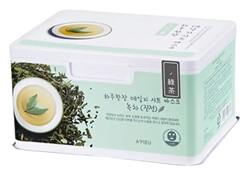 A'Pieu Daily Sheet Mask Green Tea/Soothing
