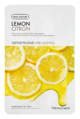 The Face Shop Real Nature Face Mask Lemon