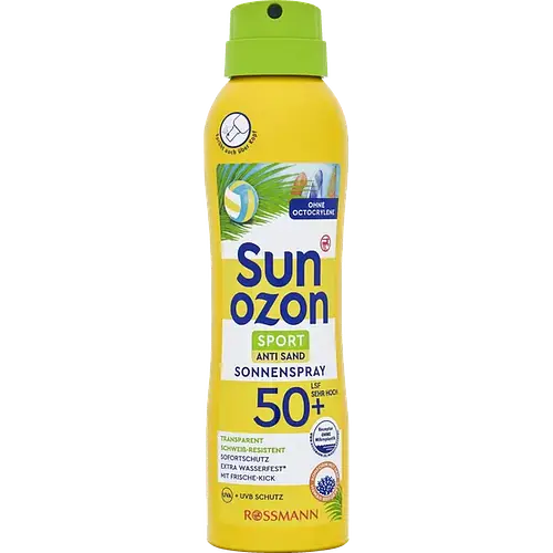 Sunozon Sport Anti Sand Sonnenspray SPF 50+