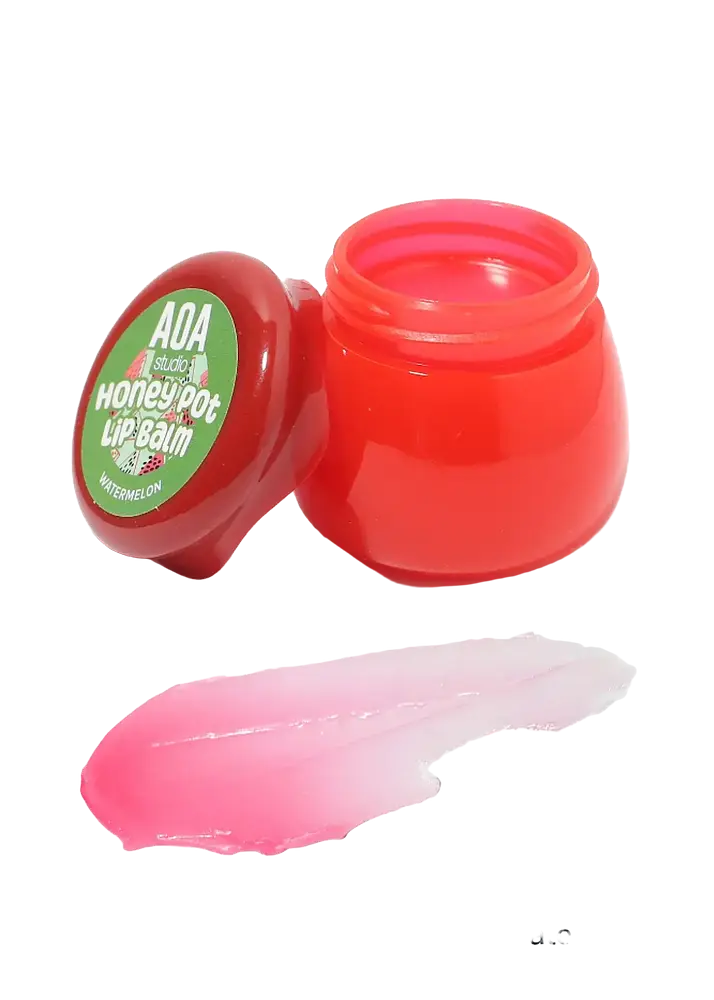 AOA Skin Honey Pot Lip Balm Watermelon